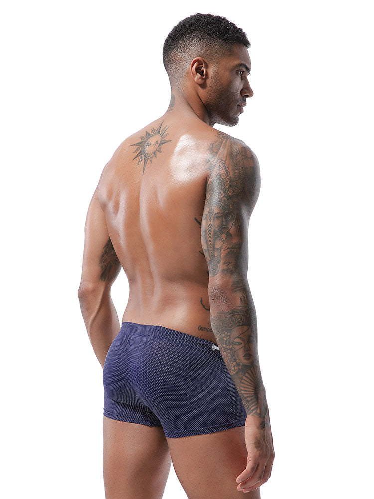 Dots Polyester Drawstring Boxer