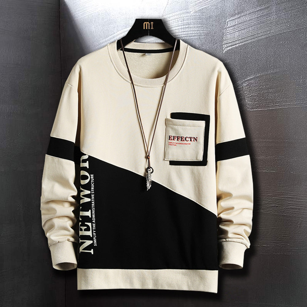 Pythagoras Patchwork Contras Sweatshirt