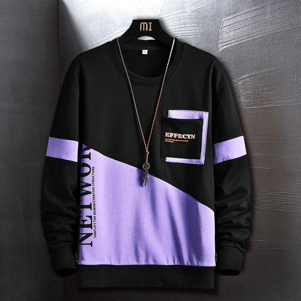 Pythagoras Patchwork Contras Sweatshirt