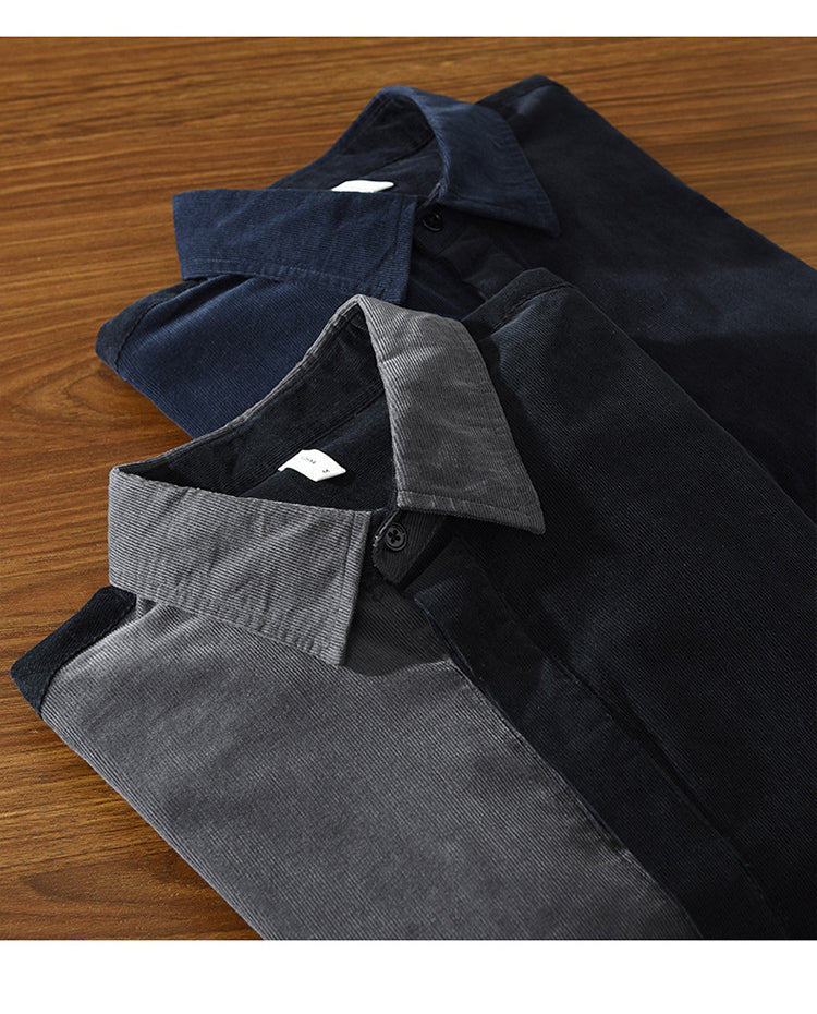 Camisa Algodón Diseño Patchwork Color