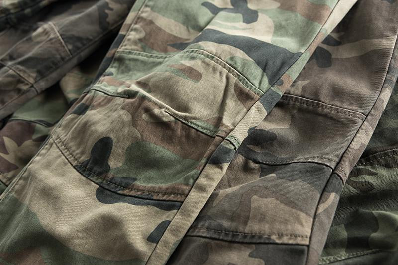 Polyester Camouflage Jogger Pants