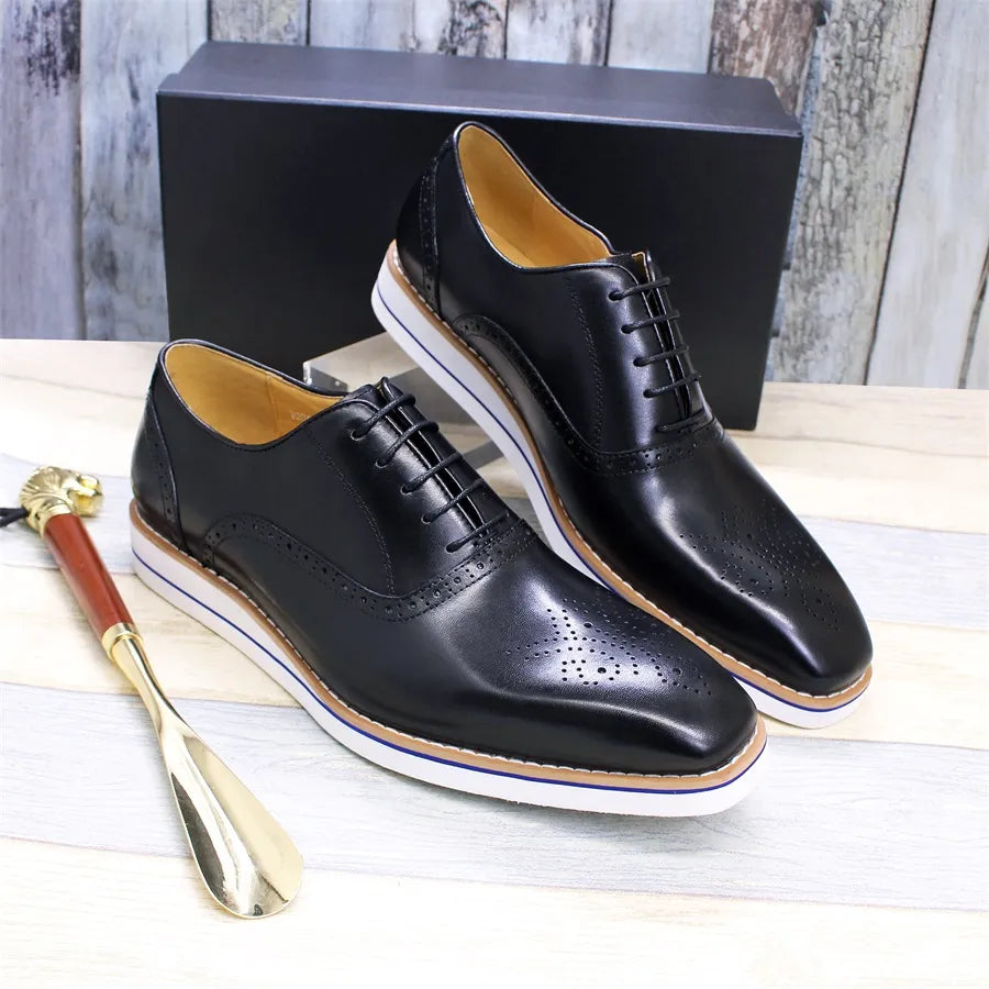pointed toe oxford shoes