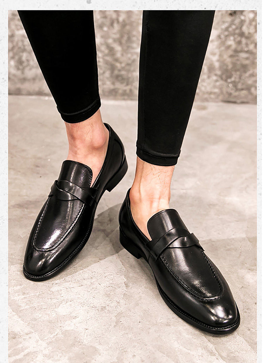 Mocassins respirants en cuir PU pour hommes