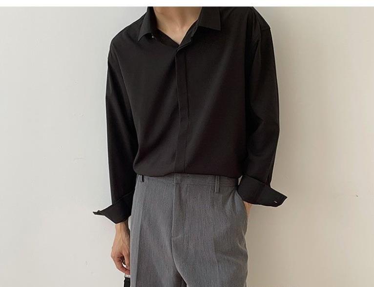 Camisas Harajuku de seda