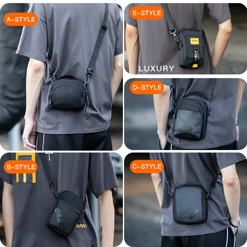 Men Multi Design Messenger Travel Bags