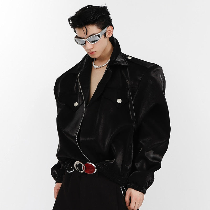 Chaqueta con hombrera con cremallera Niche