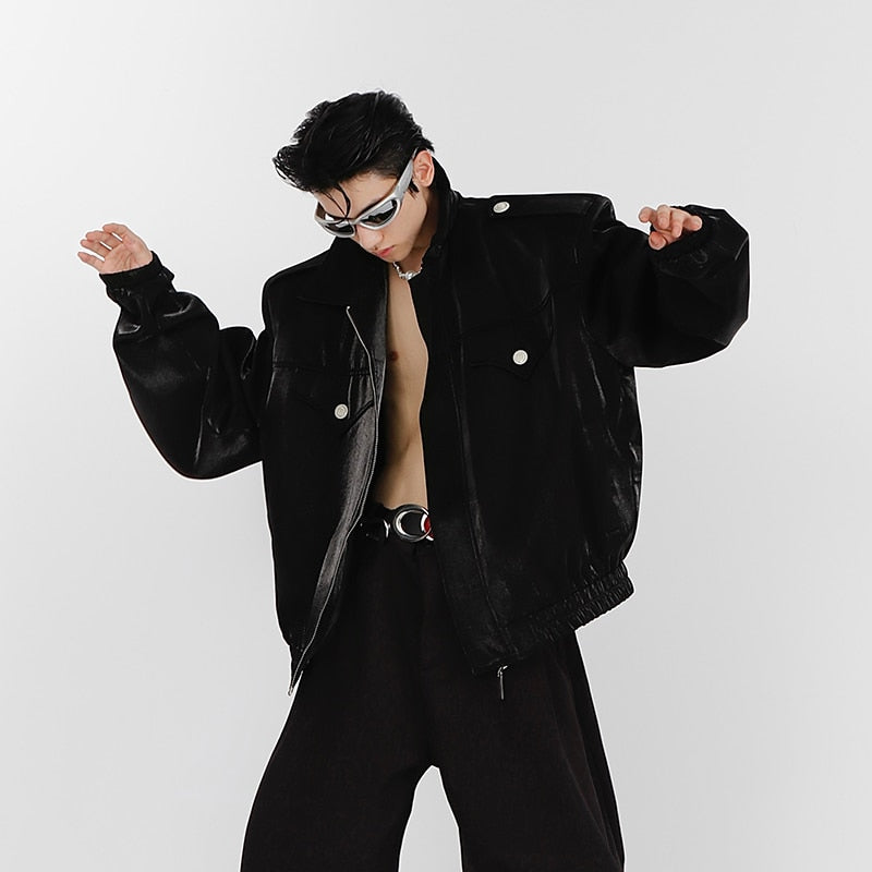 Chaqueta con hombrera con cremallera Niche