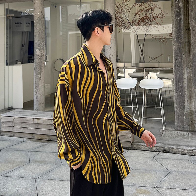 Zebra Pattern Loose Shirt