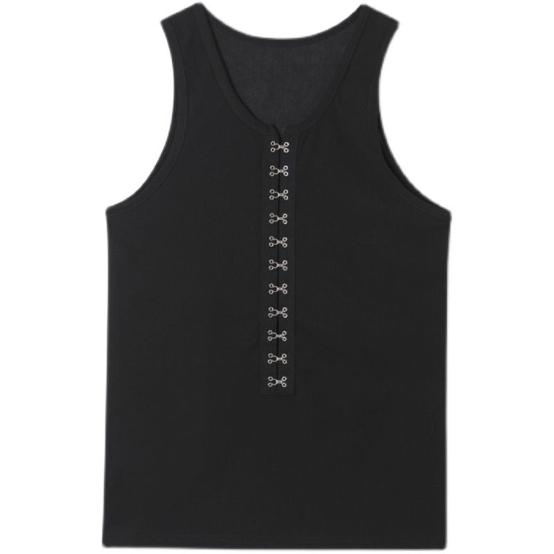 Gilet Silhouette Fermeture Métallique Débardeur