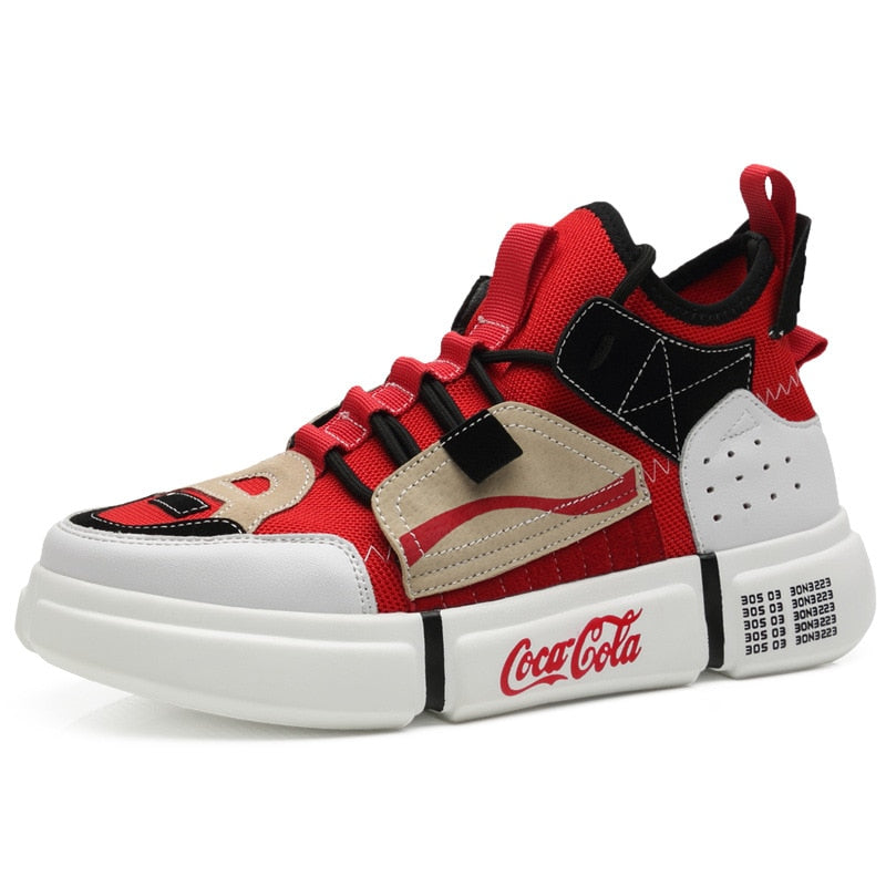 Casual Papa Flying Weave Chunky Style Hommes Baskets