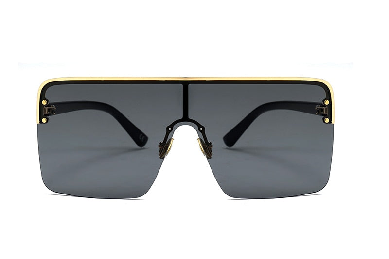 Cool Square Shield Style Lunettes de soleil pour hommes
