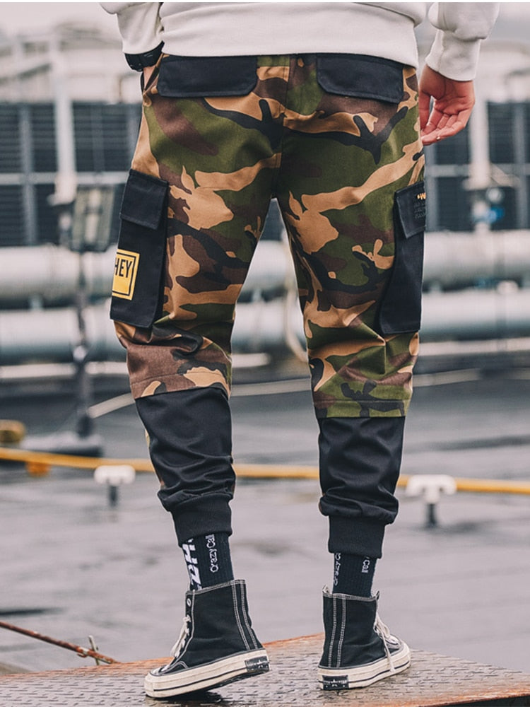 Army Camouflage Jogger Cargo Style Men Pants - FanFreakz