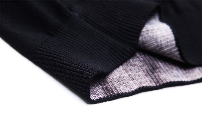 Big Tiger Head Print Pullover O Neck Casual Men Sweater