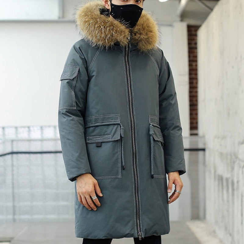 Korean Stylish Polyester Parka
