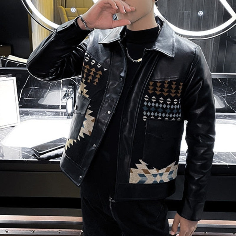 Ethic Pattern Polyester Spray-bonded Wadding Filling Parka