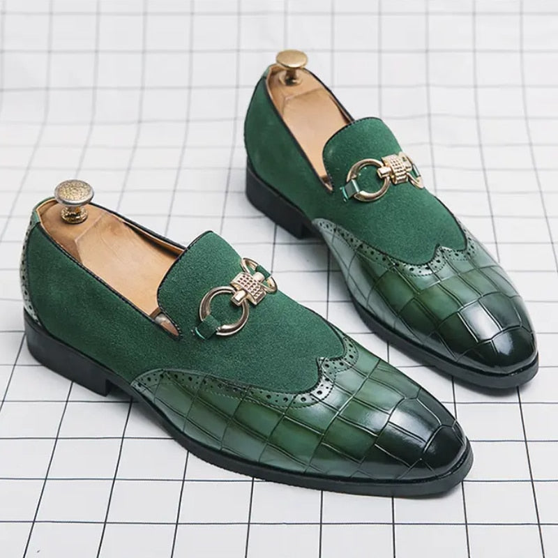 LOAFER WITH ABSTRACT PATTERN