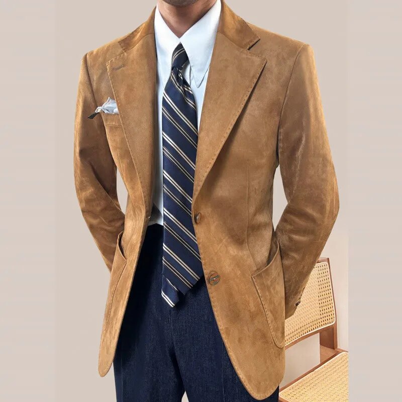 Chaqueta Hombre Polyester Blazer