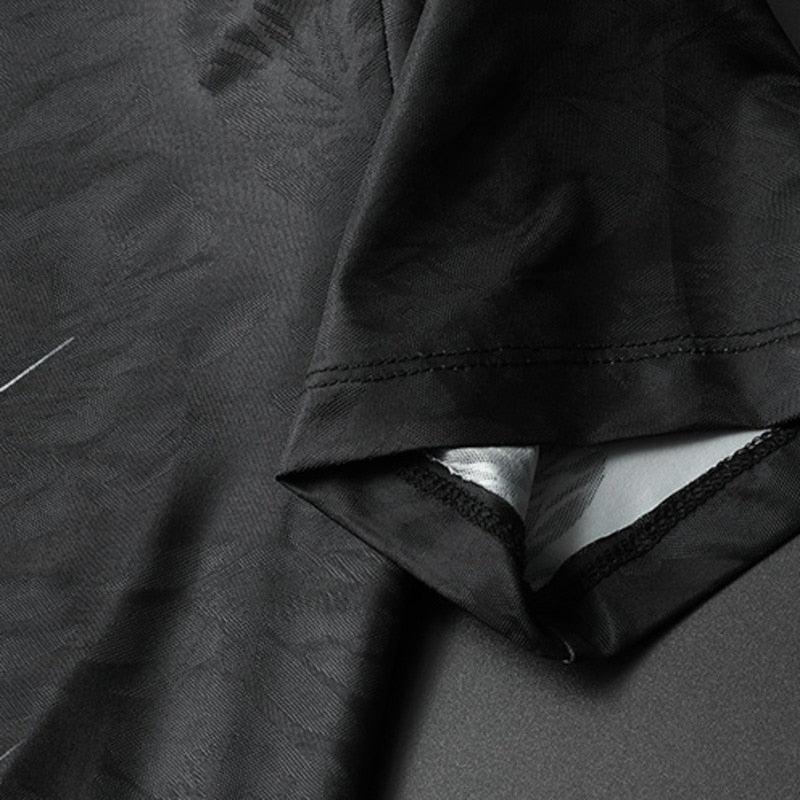 Soft Obsidian Tiger Print Casual T-shirt