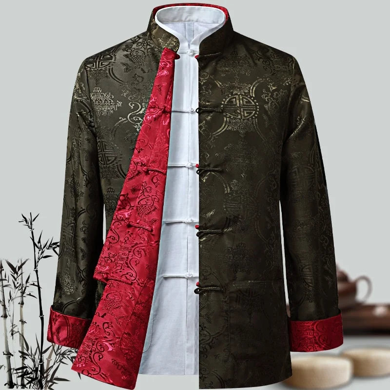 Chinese Dragon Emboss Style Shirt