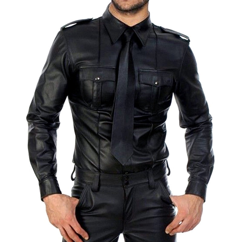 Chemise Sexy Moto Homme
