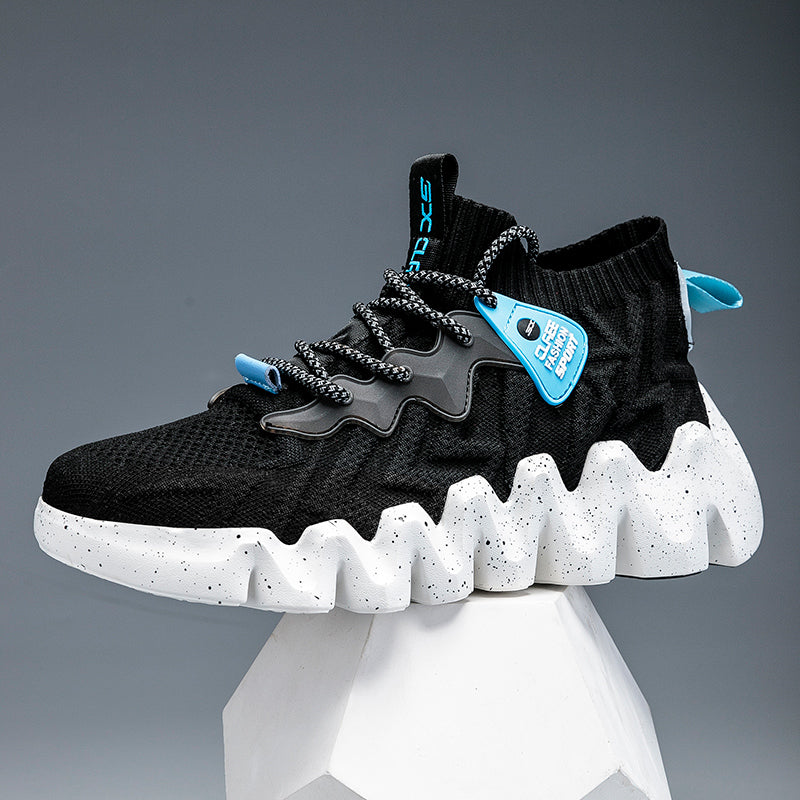 Ultralight Breathable Latex High-Top Sneakers