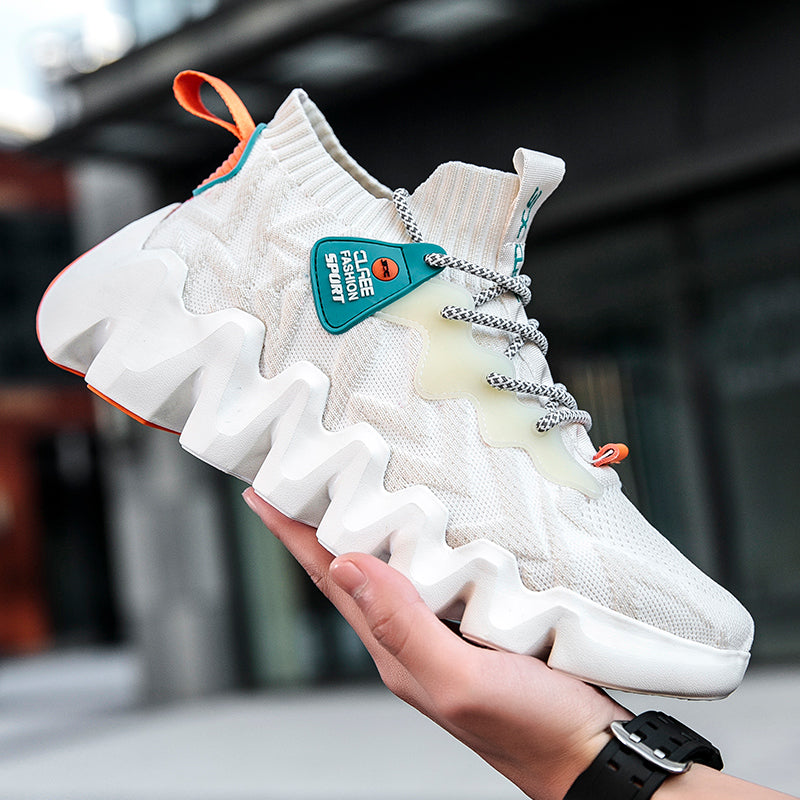 Ultralight Breathable Latex High-Top Sneakers