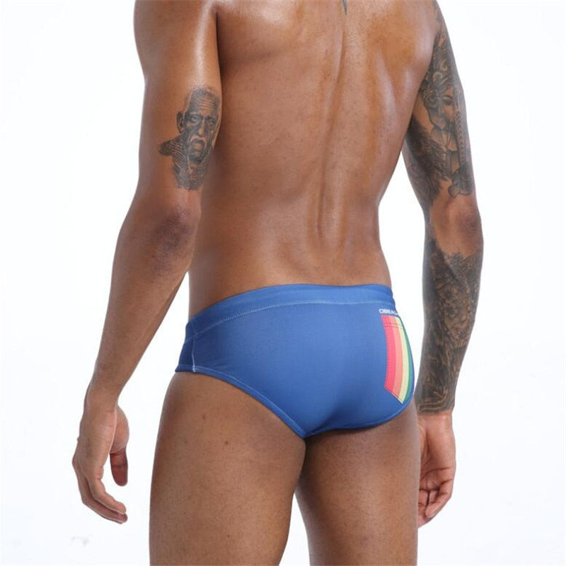 Fire Wing Printed Sporty Brief Underwear
