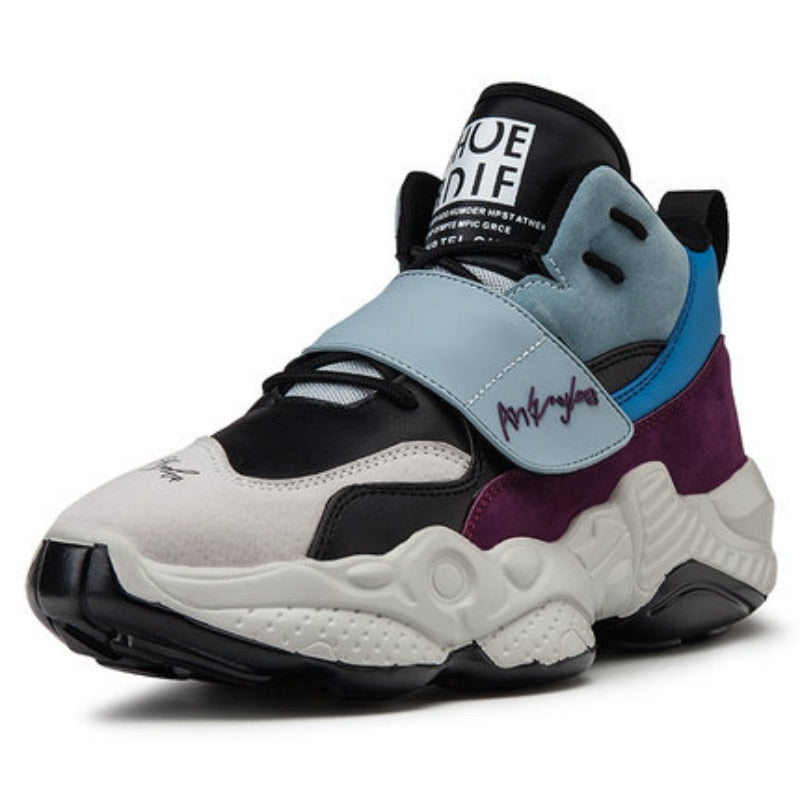 Hip Hop Hi Top Lace Strap Casual Hommes Sneaker