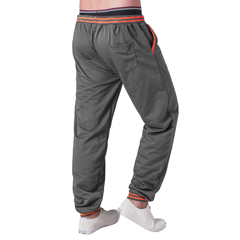 Minimalist Button Style Men Jogger Pants Sweatpants Crosspants
