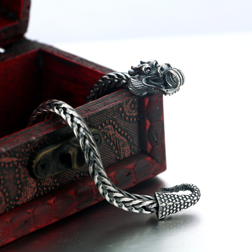 Thai Dragon Silver Bracelet Style Bracelet