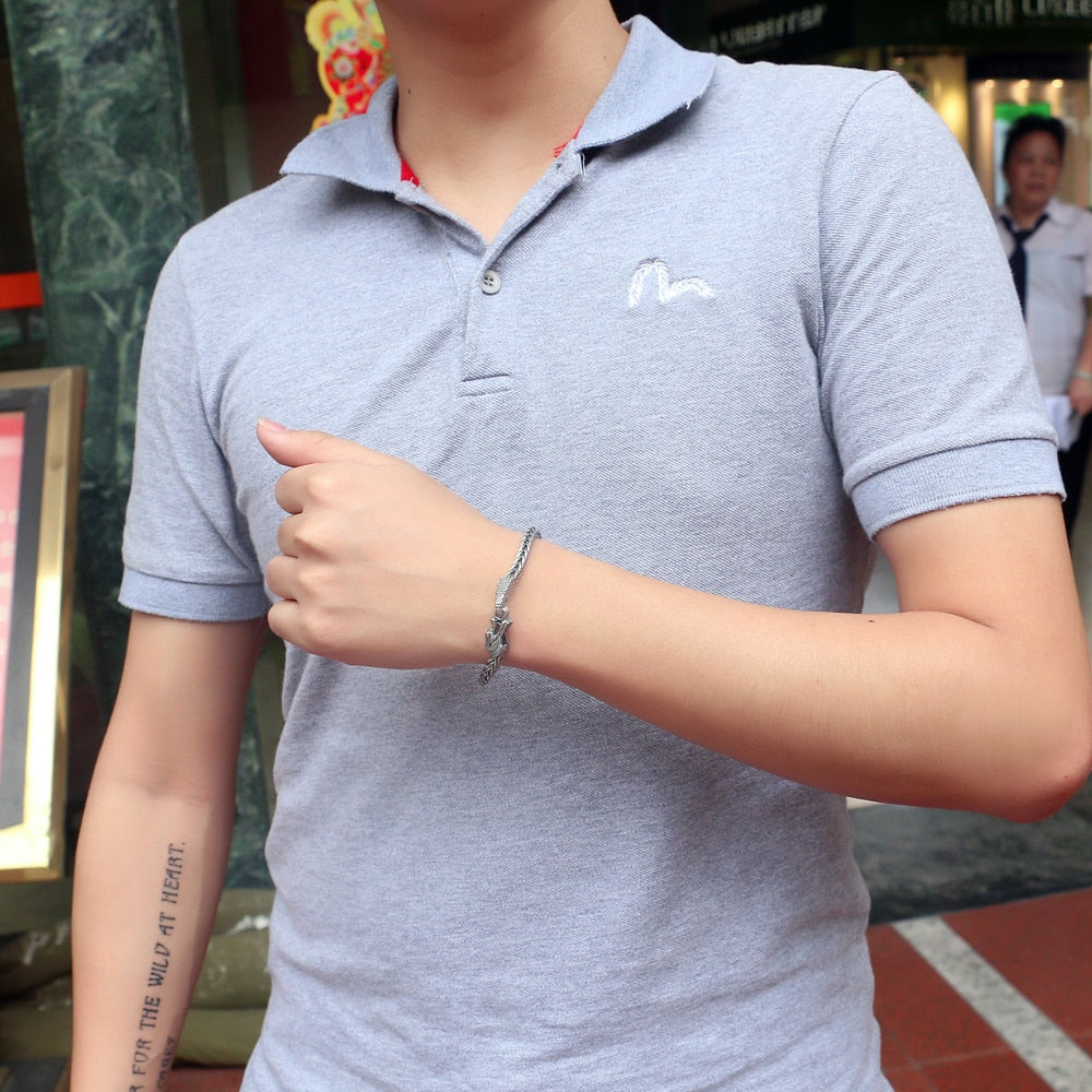 Thai Dragon Silver Bracelet Style Bracelet