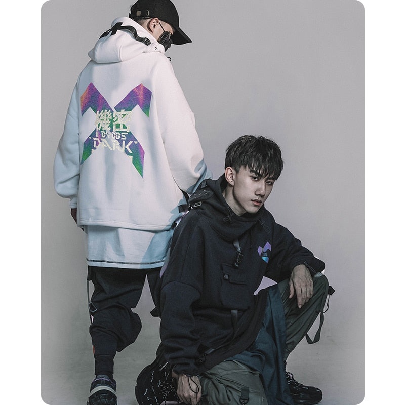 Sudaderas extragrandes con estampado de algodón X