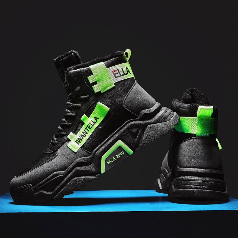 Sneaker pour hommes de style plat respirant de loisirs décontractés haut de gamme