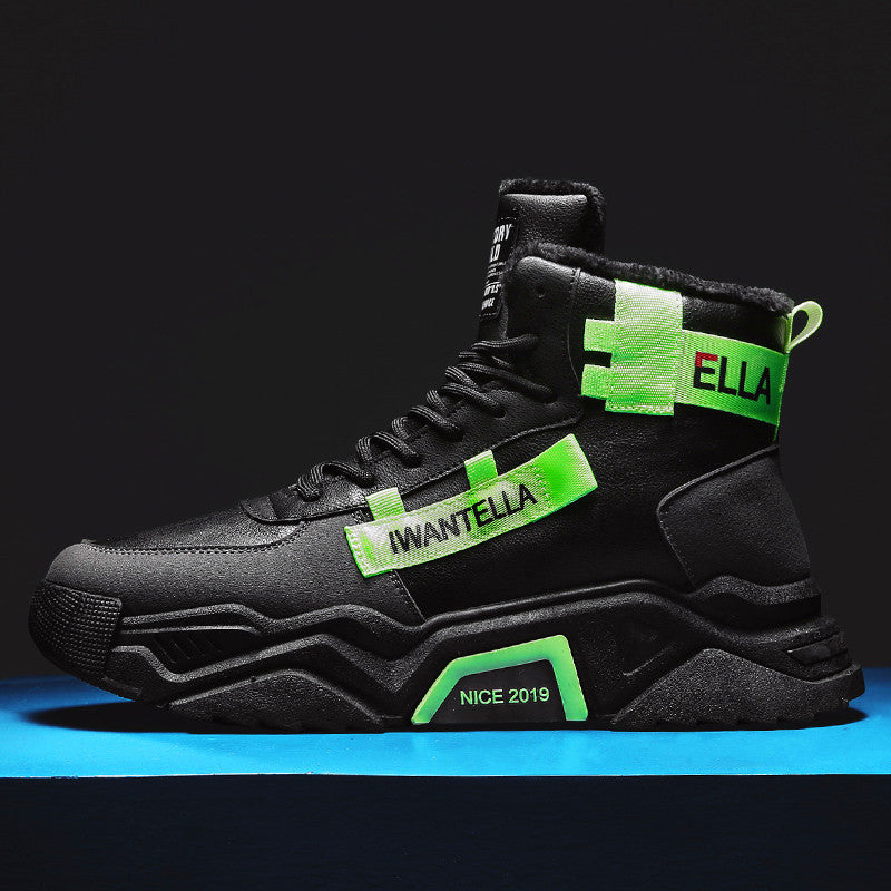 Sneaker pour hommes de style plat respirant de loisirs décontractés haut de gamme