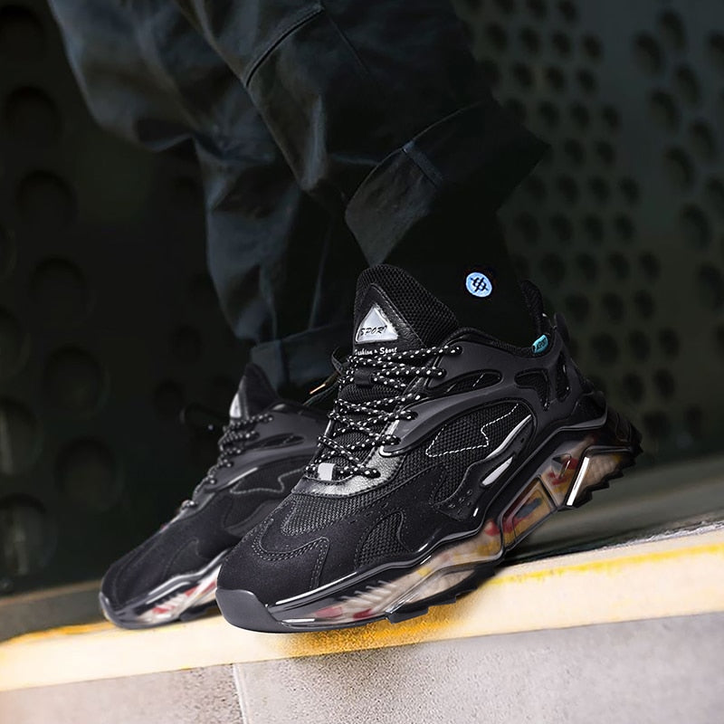 Chunky Platform Air Mesh Sneakers