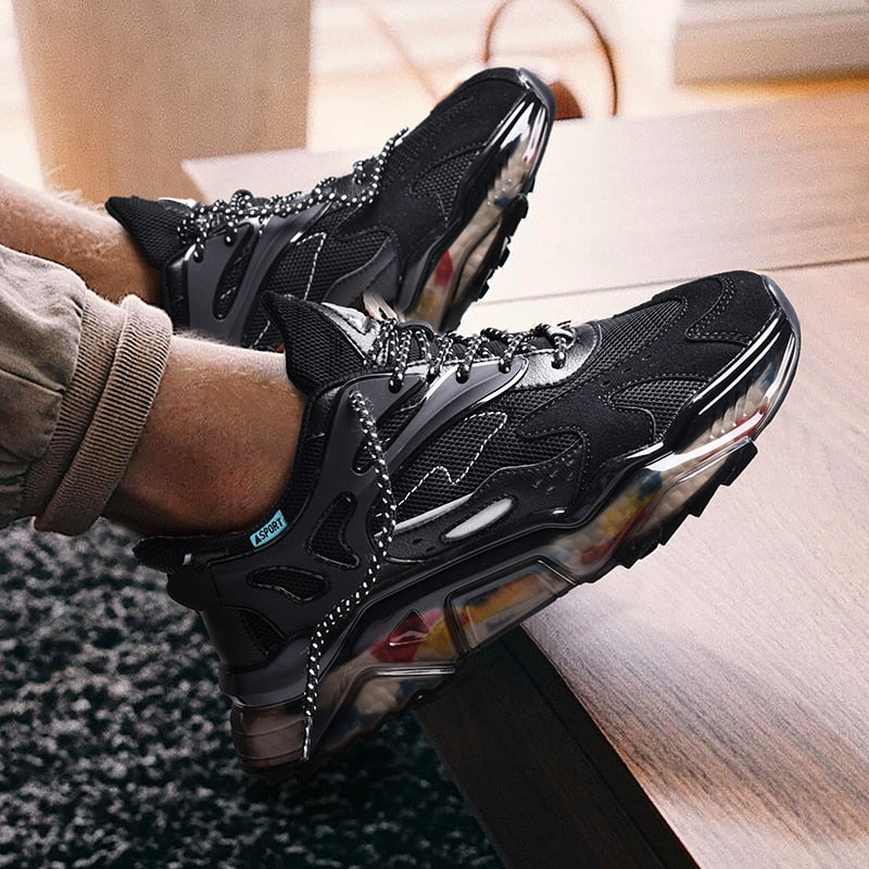 Chunky Platform Air Mesh Sneakers