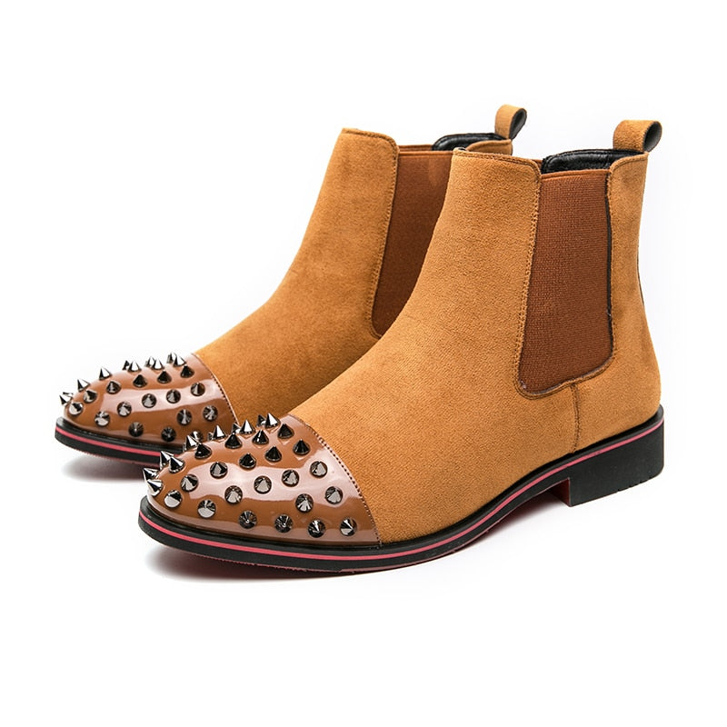 Bottes de troupeau solide de décoration de rivet