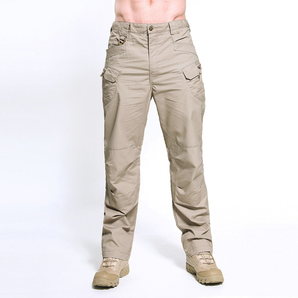 Tactical Pants Multiple Pocket Military Slim Fat Cargo
