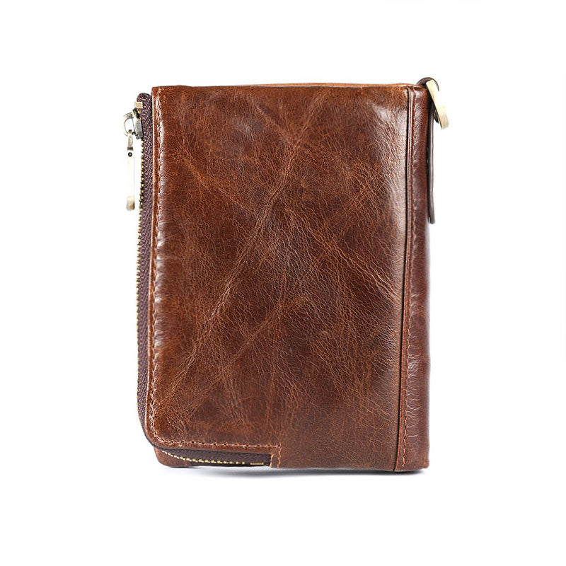 RFID Features Protected Leather Wallet