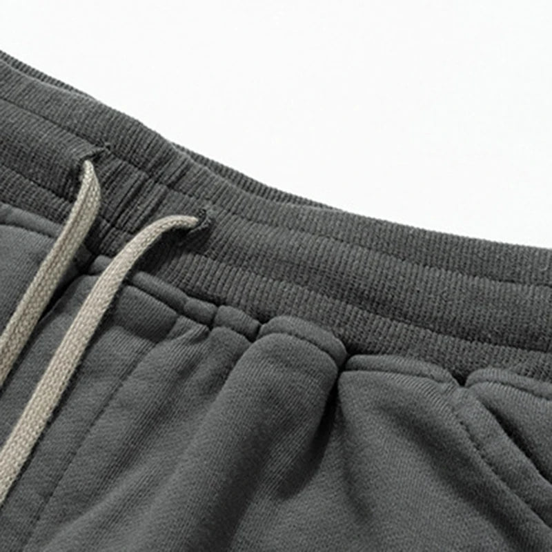 Summer Tide Streetwear Double Zipper Split Shorts