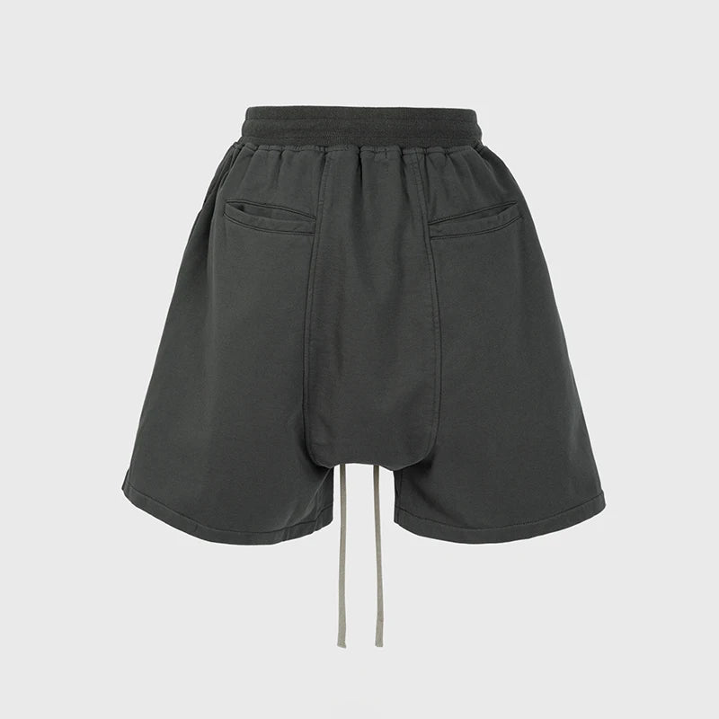 Summer Tide Streetwear Double Zipper Split Shorts