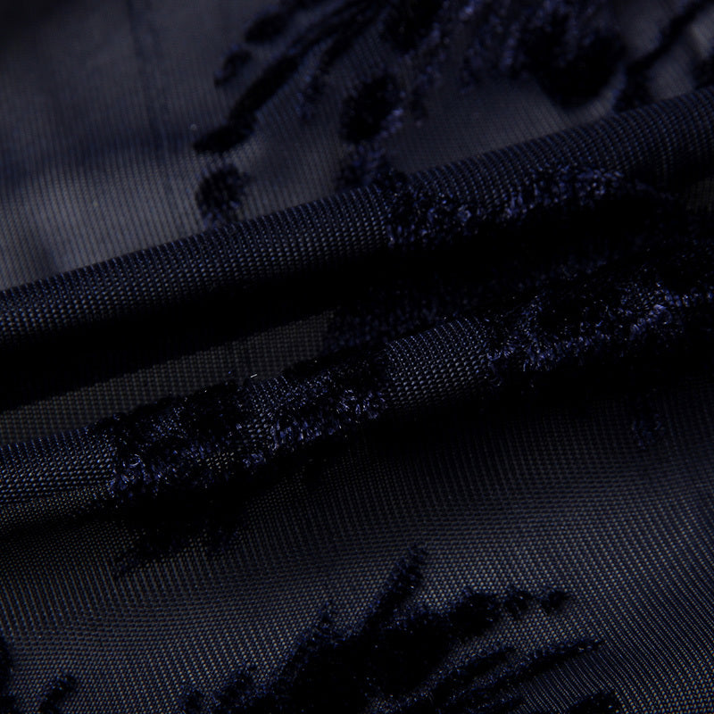 Baroque Floral Pattern Transparent Men Short Sleeve Shirt - FanFreakz