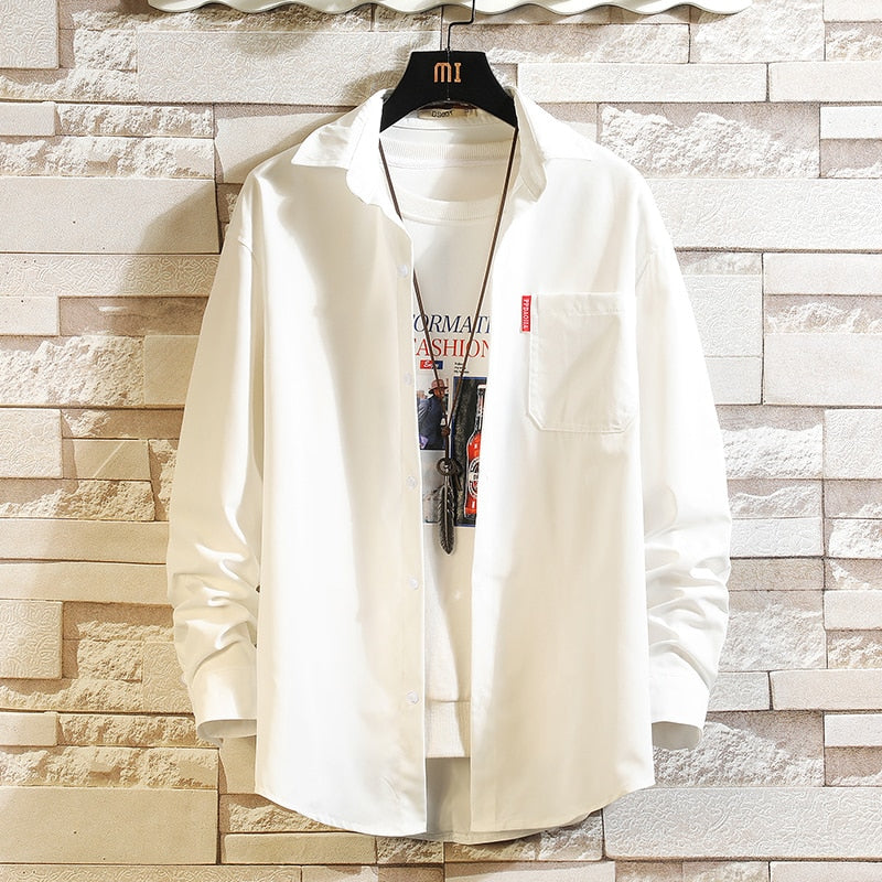 Cardboard Instructions Back Printed Long Sleeve Shirt