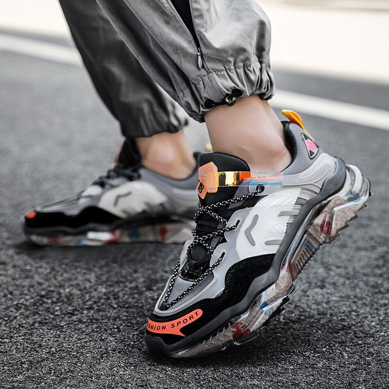 Sport Style Multi-Color Sneakers