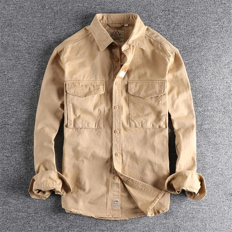 Retro Cargo Pocket Shirt