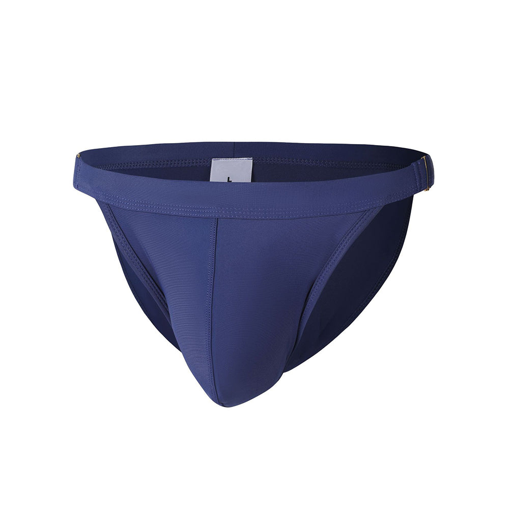 Solid Color Low Waist Brief Underwear