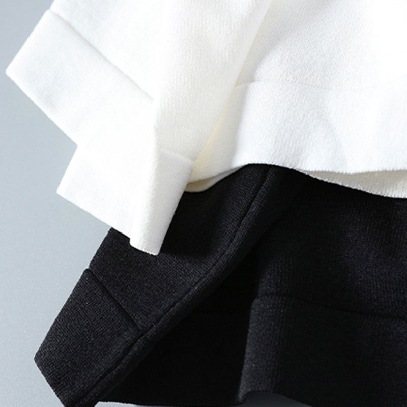 Collar Letter Embroidery Slim Polo Shirt