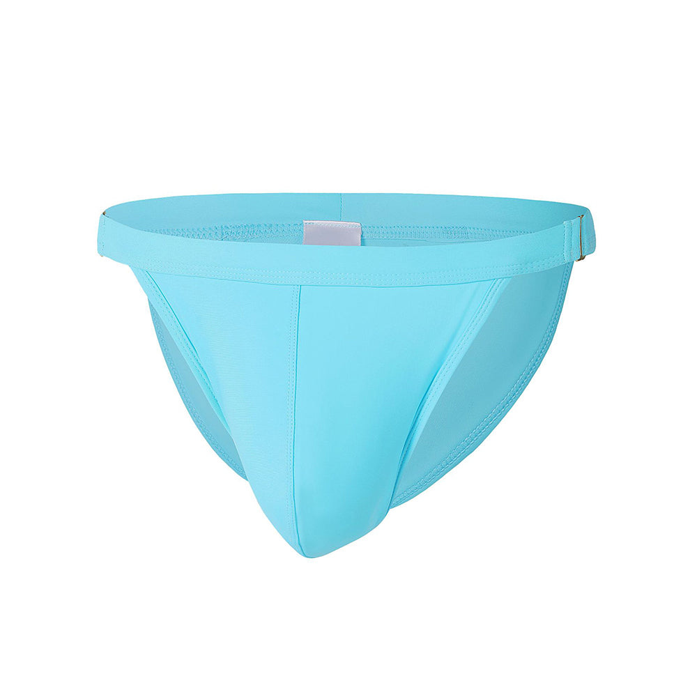 Solid Color Low Waist Brief Underwear