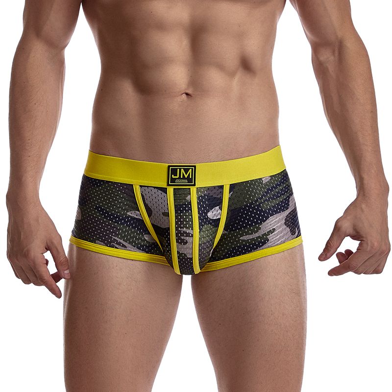 Mesh Camouflage Nylon 6Pcs Boxer