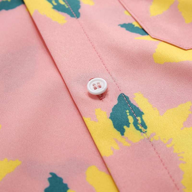 Hawaiian Sunflower Pattern Shirt